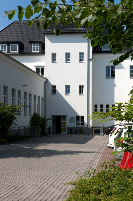 Eingang zum Laserzentrum, Ärztehaus Alte Sparkasse